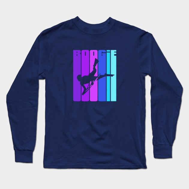 Swirly_Boogie_1 Long Sleeve T-Shirt by thesurfshirtco